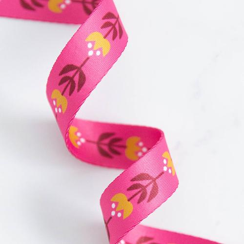 1" Gathering Printed Polyester Webbing