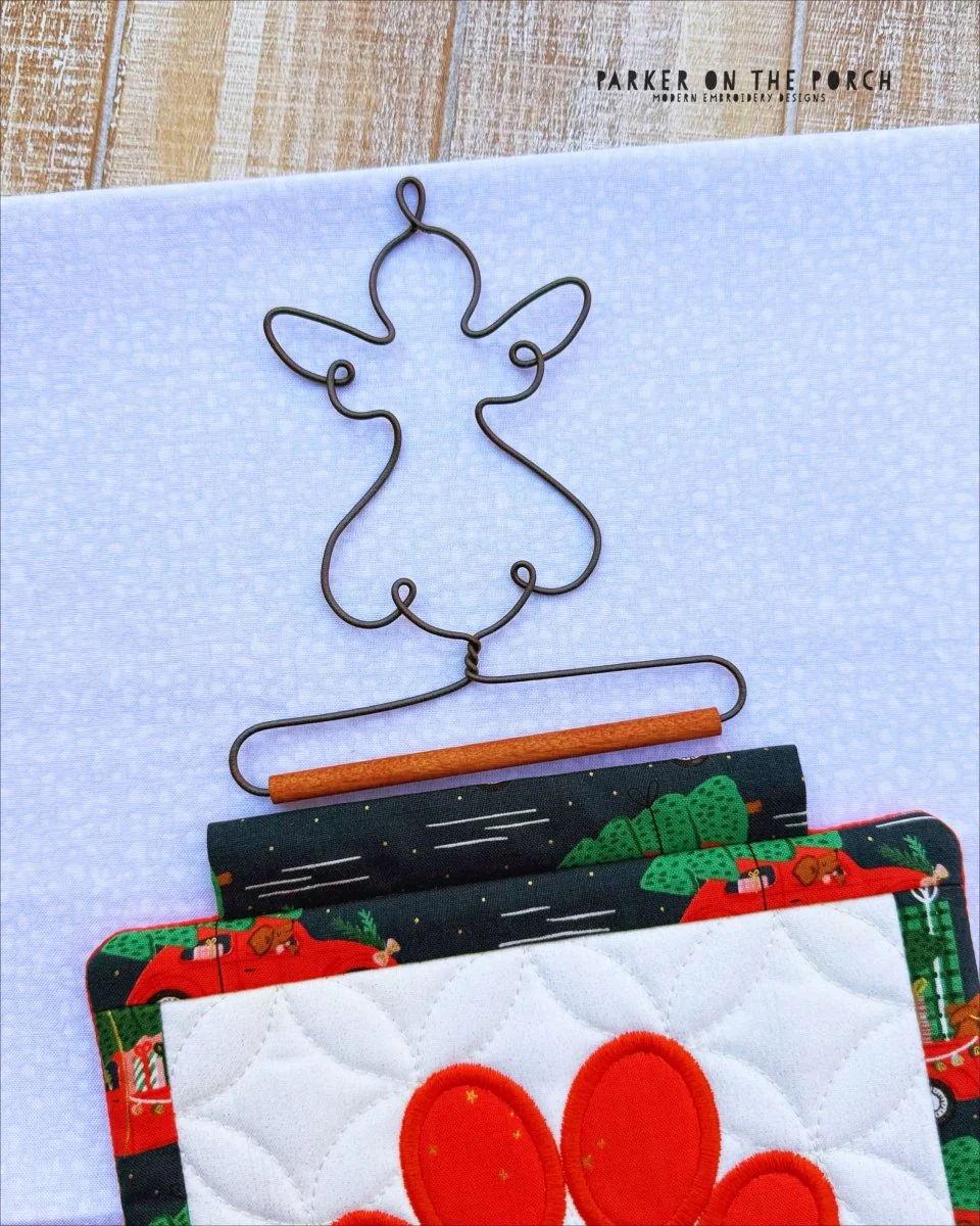 4" Angel Quilt Hanger – Wall or Door Display