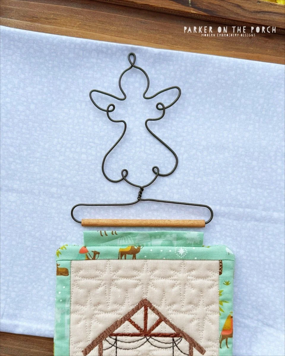4" Angel Quilt Hanger – Wall or Door Display - Image 2