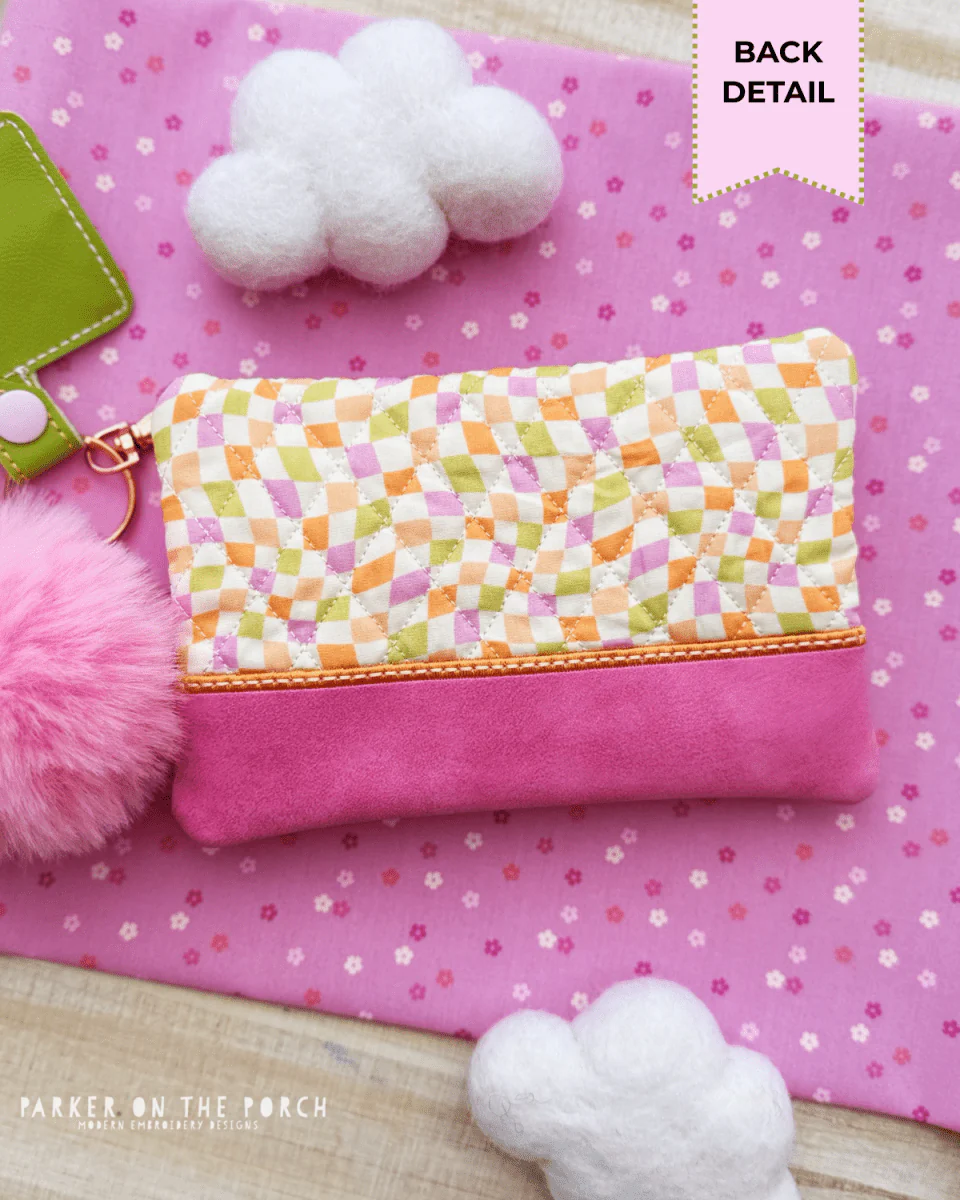 5x7 Quilted Horizon 2.0 Zipper Bag – Zipper Size 3 - Digital Download - Image 2