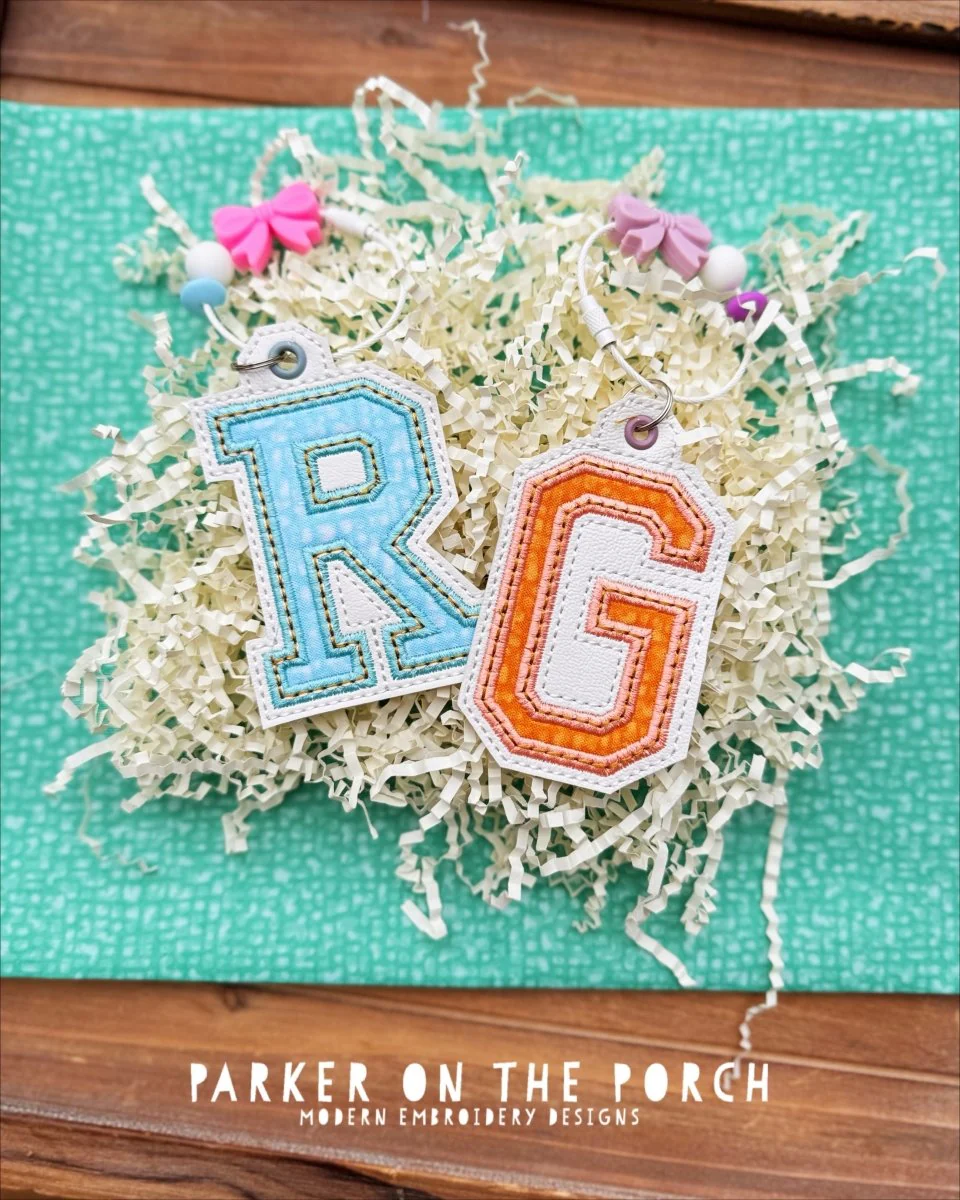 Bag Tag - Bundle - Squad Alpha - Applique - Digital Download
