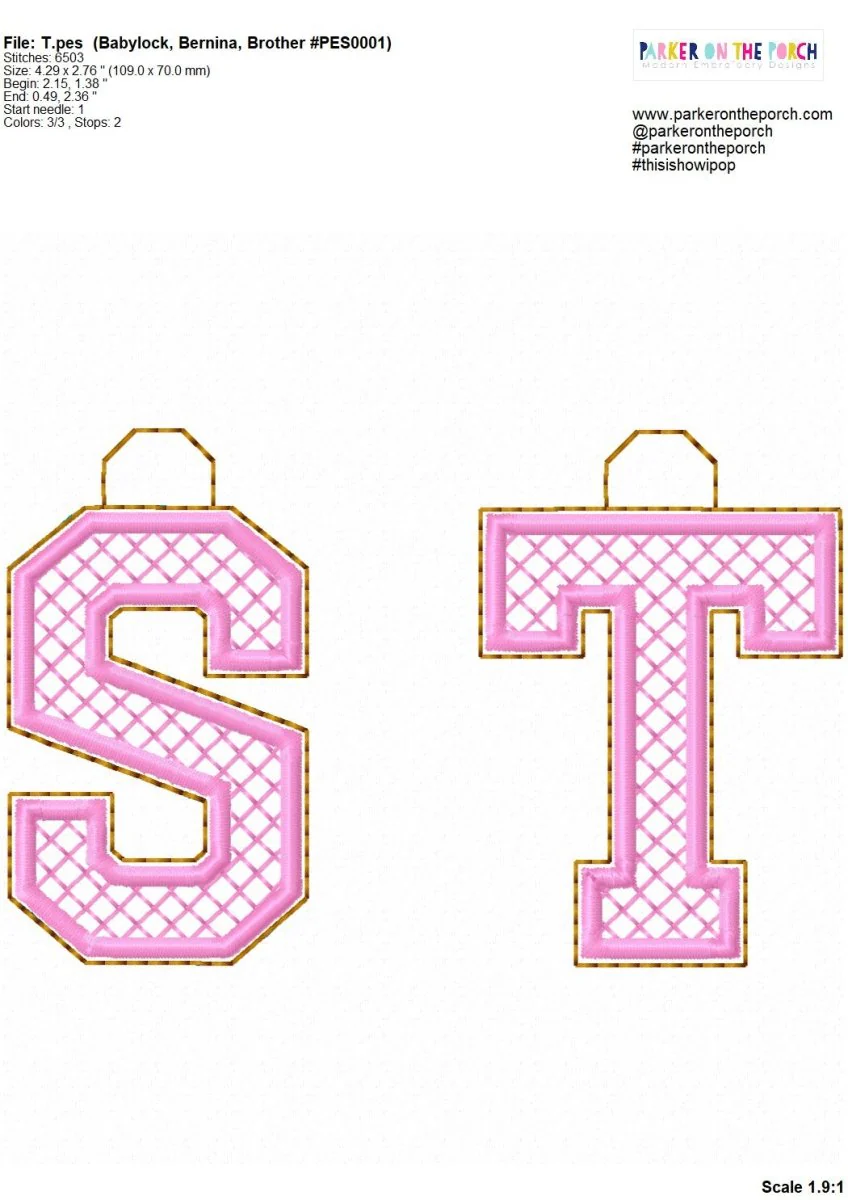 Bag Tag - Bundle - Squad Alpha Monogram Mini - Digital Download - Image 21