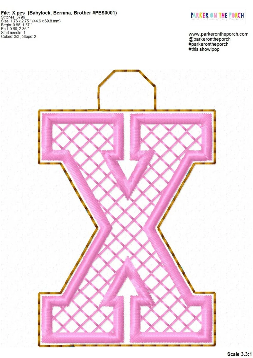 Bag Tag - Bundle - Squad Alpha Monogram Mini - Digital Download - Image 25