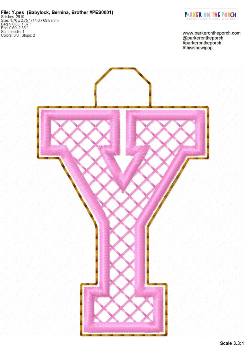 Bag Tag - Bundle - Squad Alpha Monogram Mini - Digital Download - Image 26
