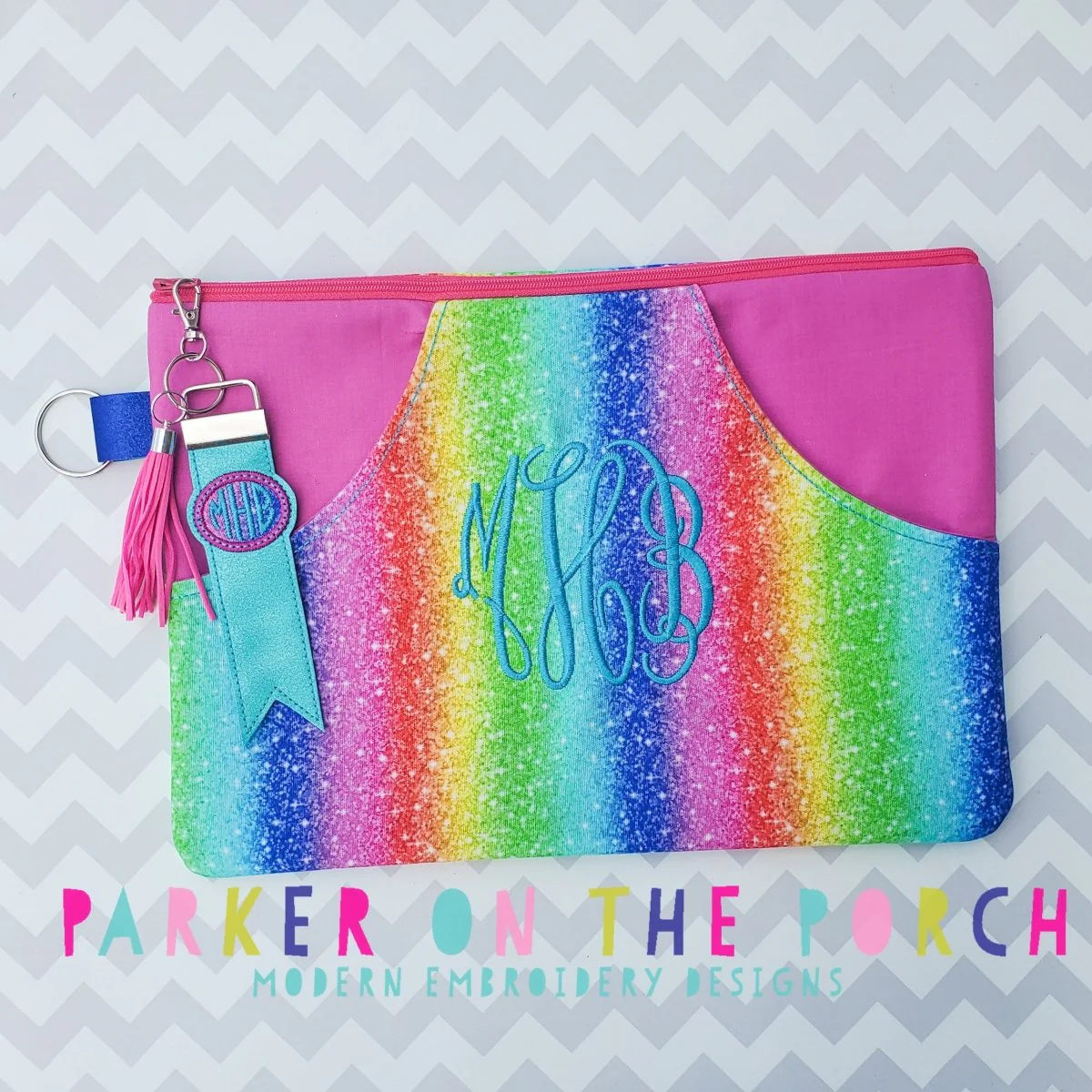 Digital Download- Size 3 - Top Zip Haute Pocket Zipper Bag