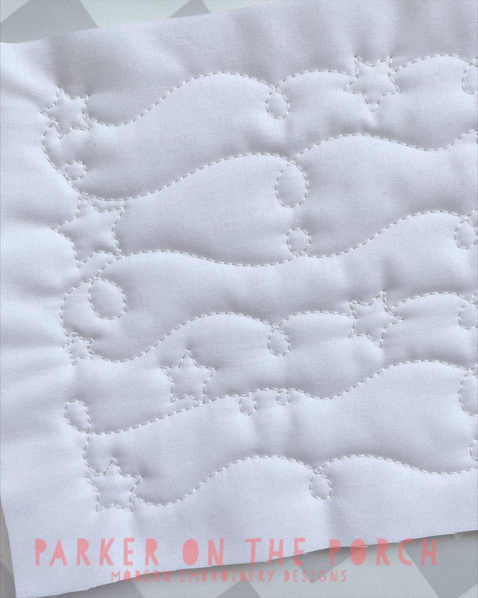 Digital Download- Doodle Stars Quilting