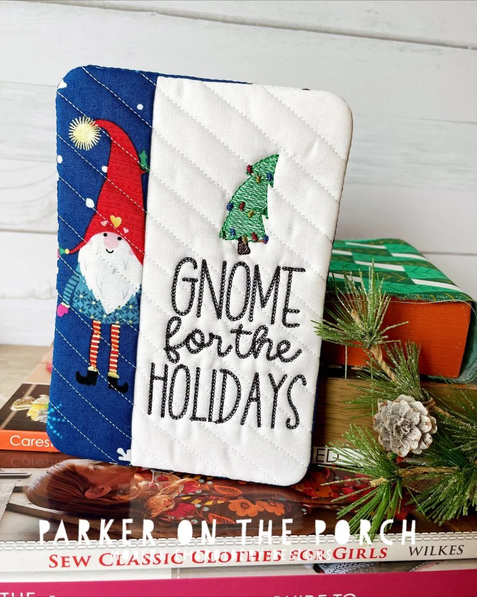 Digital Download - Gnome Sweet Gnome Collection - Mug Rug - Gnome for the Holidays