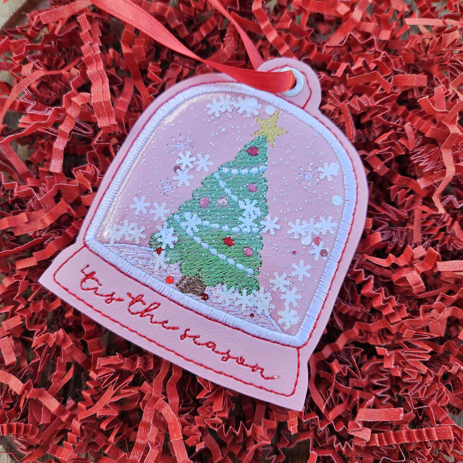 Digital Download- 2023 Ornament - Tis' the Season Snowglobe - Image 2