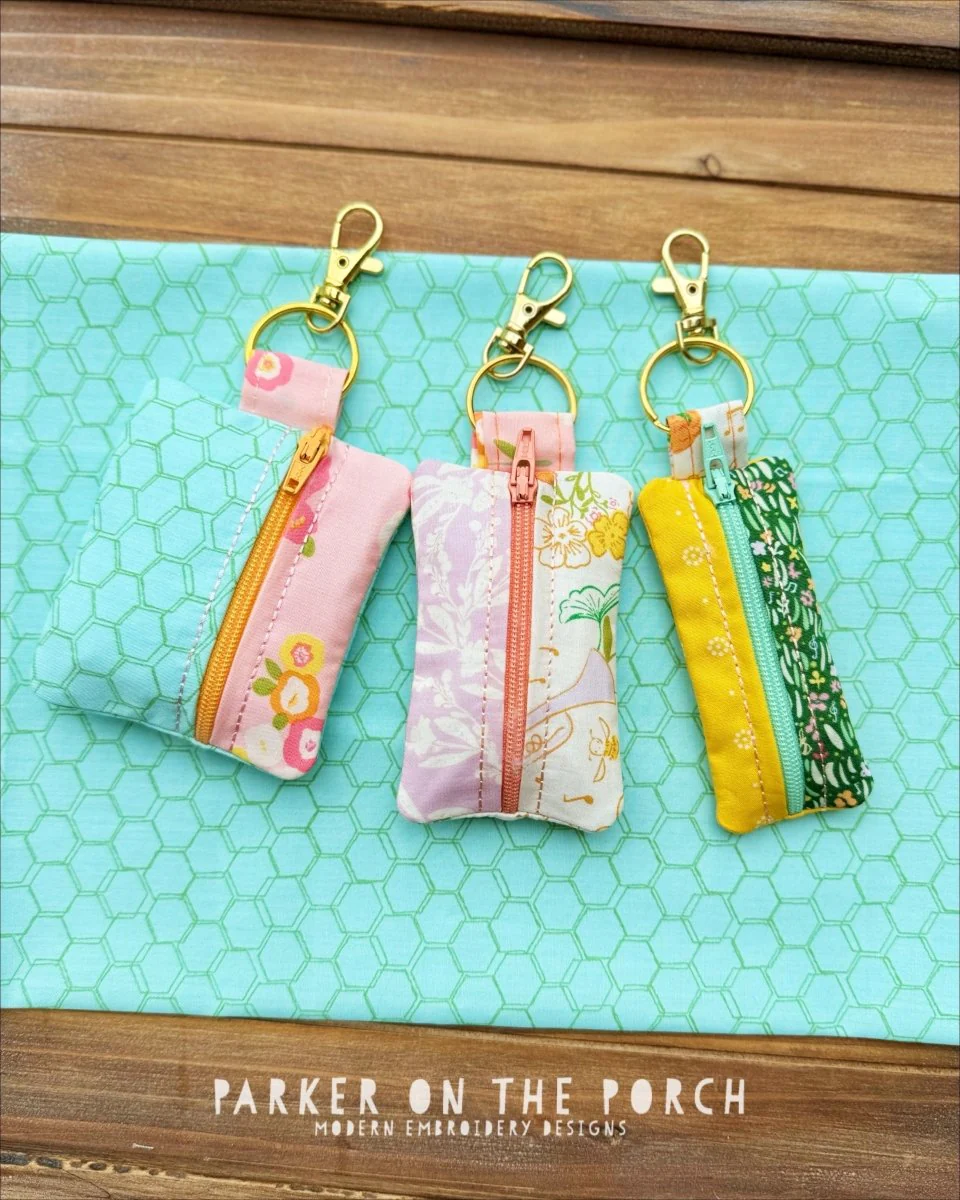 Digital Download - Zipper Size 3- Lip Balm Trio Zipper Bag Set (2024 Version)