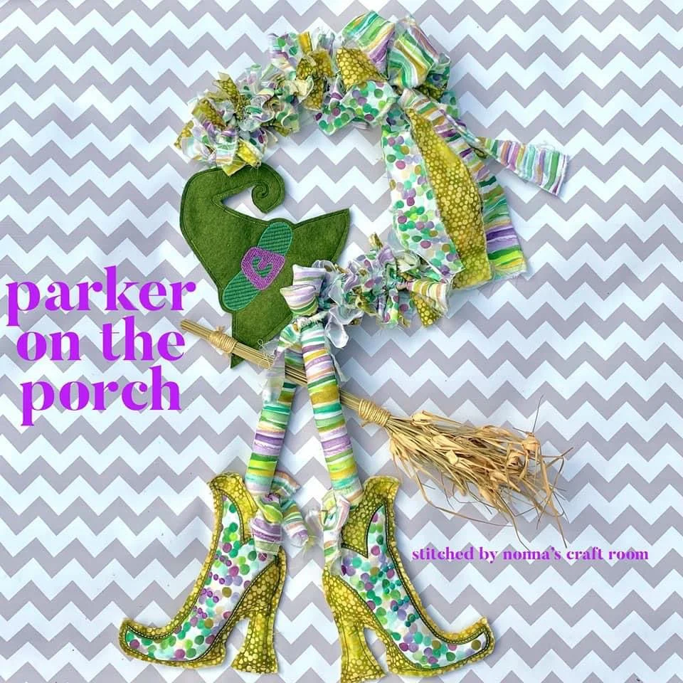Digital Download- 3D Witch Shoes and Legs- In the Hoop - Image 7