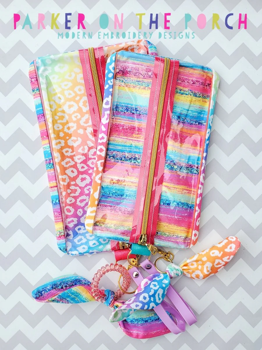 Digital Download - Size 5 - Make-Up Stash Zipper Bag - Image 2
