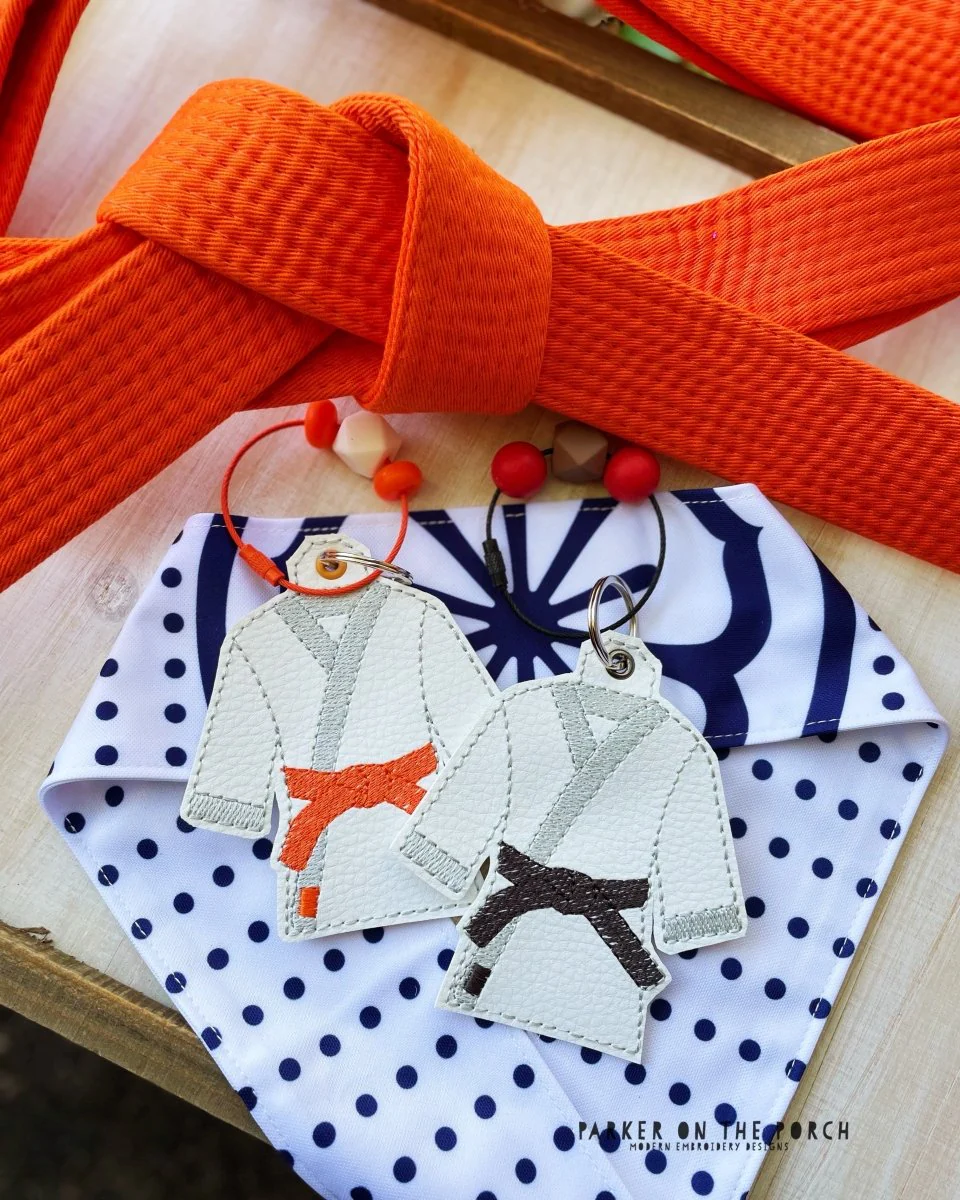 Digital Download- Bag Tag- Martial Arts Coat
