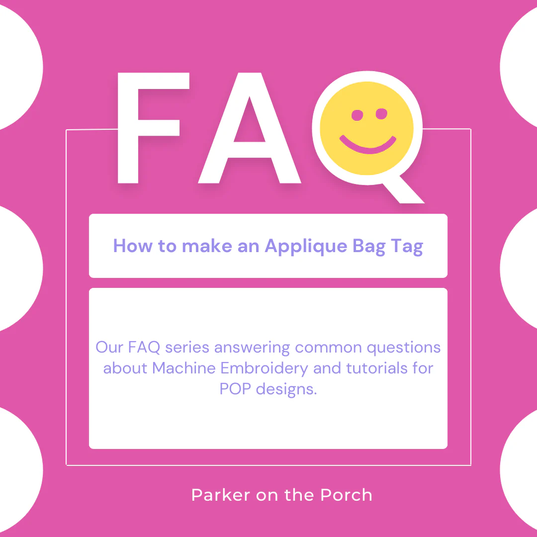 Digital Download- Bag Tag- Orange Peel - Image 2