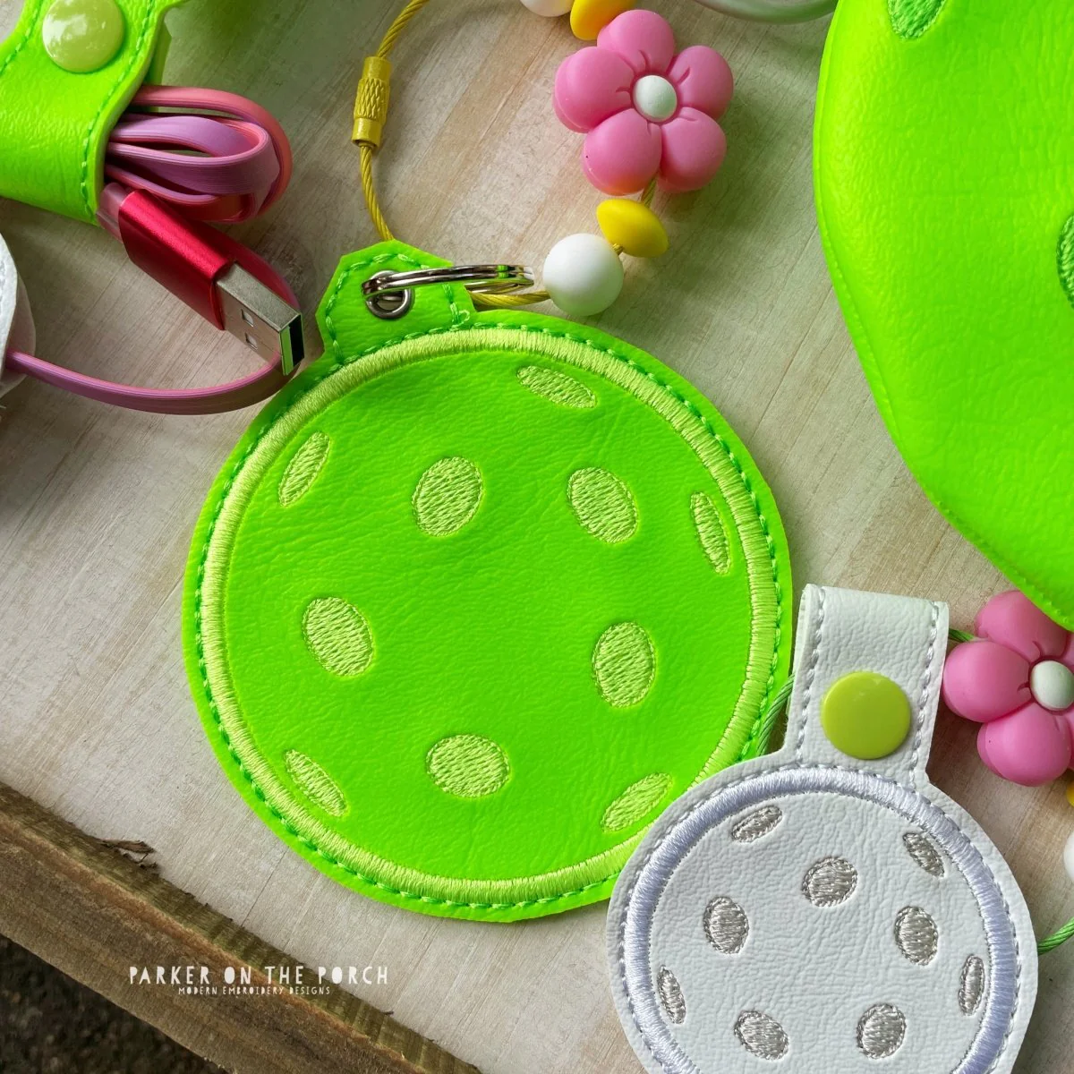 Digital Download- Bag Tag- Pickleball - Image 2