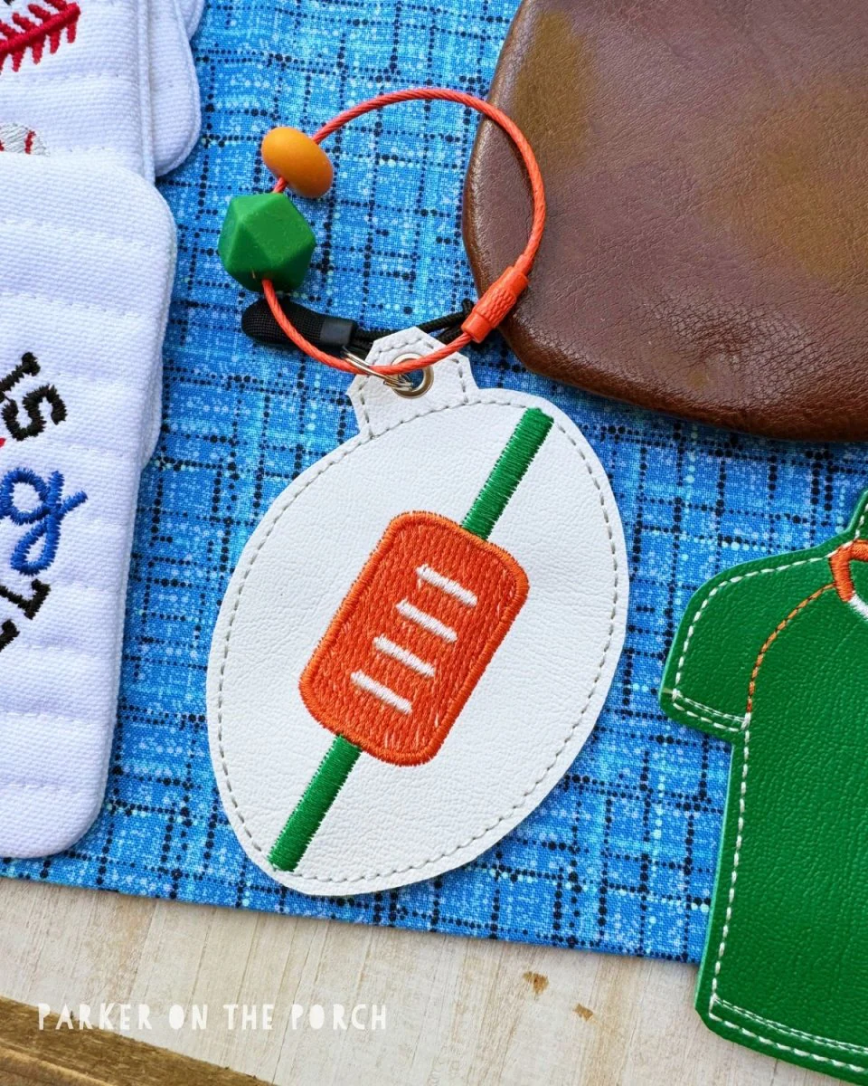 Digital Download- Bag Tag- Rugby Ball