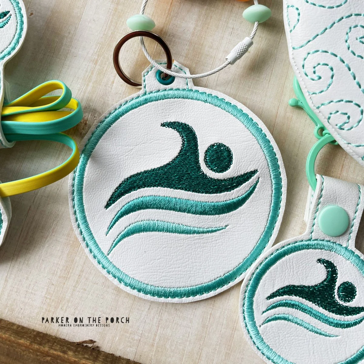 Digital Download- Bag Tag- Swim