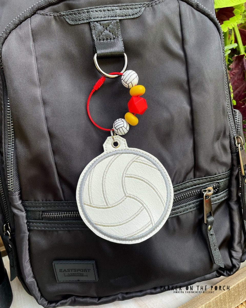 Digital Download- Bag Tag- Volleyball