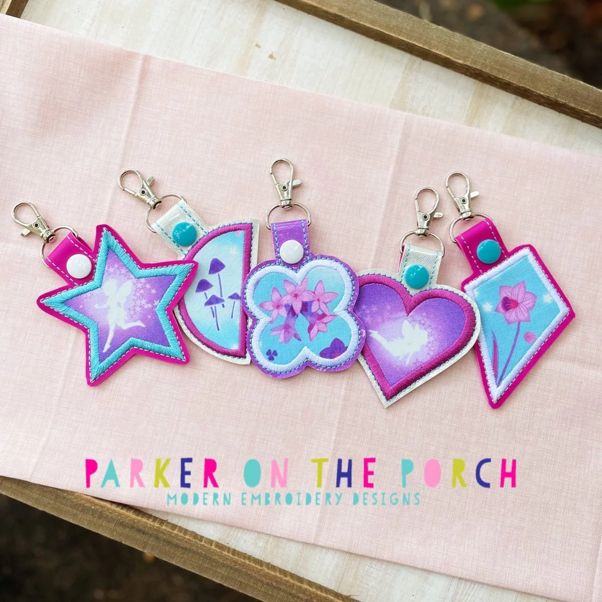 Digital Download - Basic Shapes Applique Snaptabs - Set 2