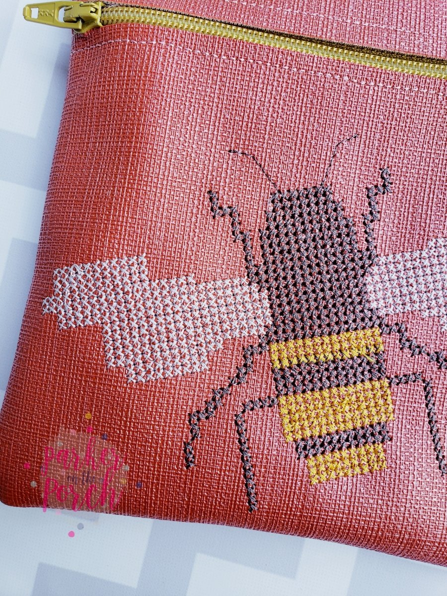 Digital Download- Let's Get Buzzed Collection- Bee Cross Stitch- Embroidery fill - Image 2