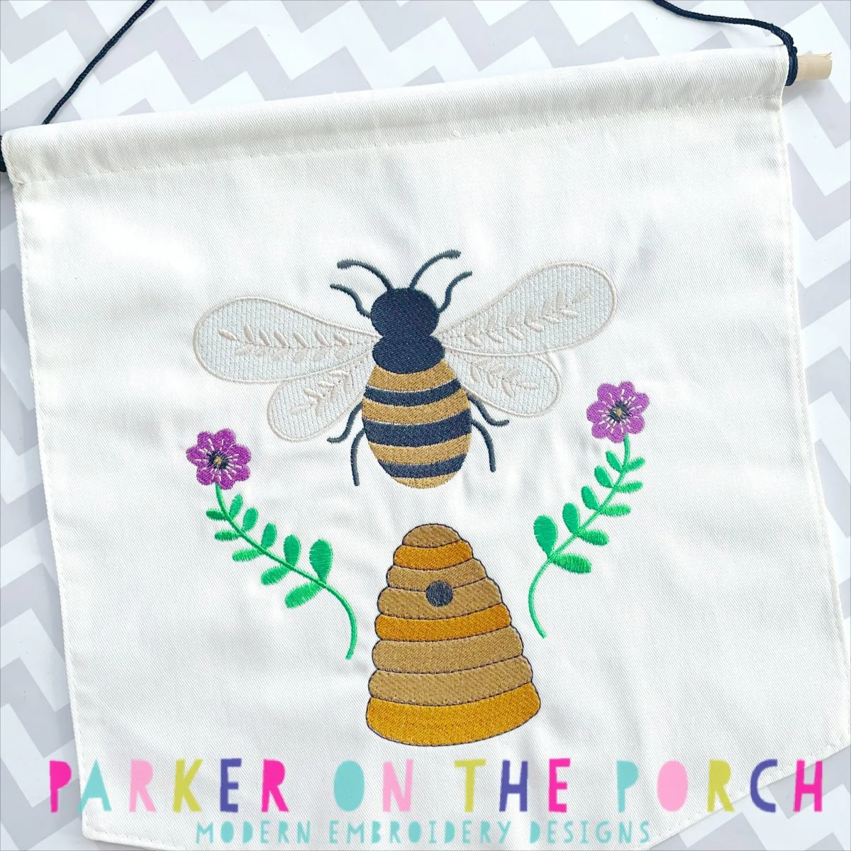 Digital Download- Let's Get Buzzed Collection-  Beehive Embroidery Fill