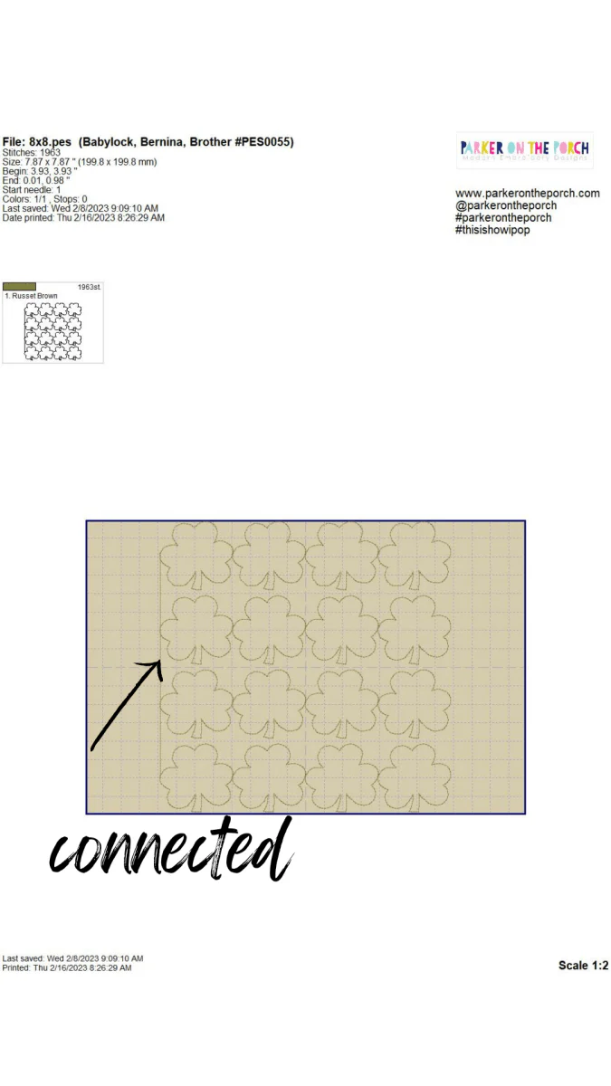 Digital Download- Bee Hive Quilting - Image 2