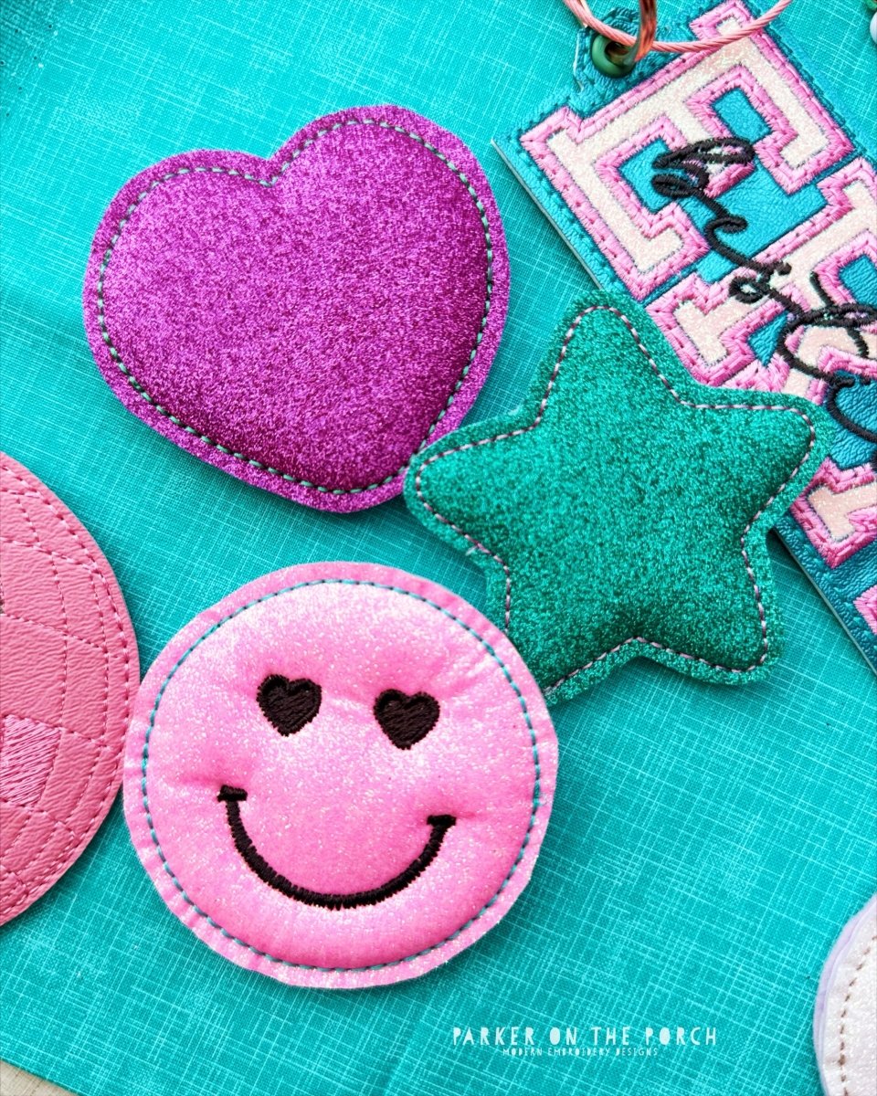 Digital Download - Besties Friendship Bracelet Puff Banner - Image 3