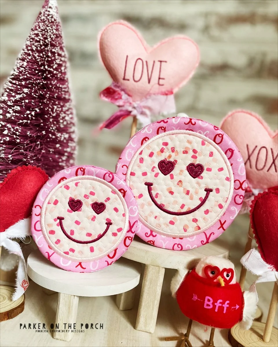 Digital Download - Boho Smiley Coasters