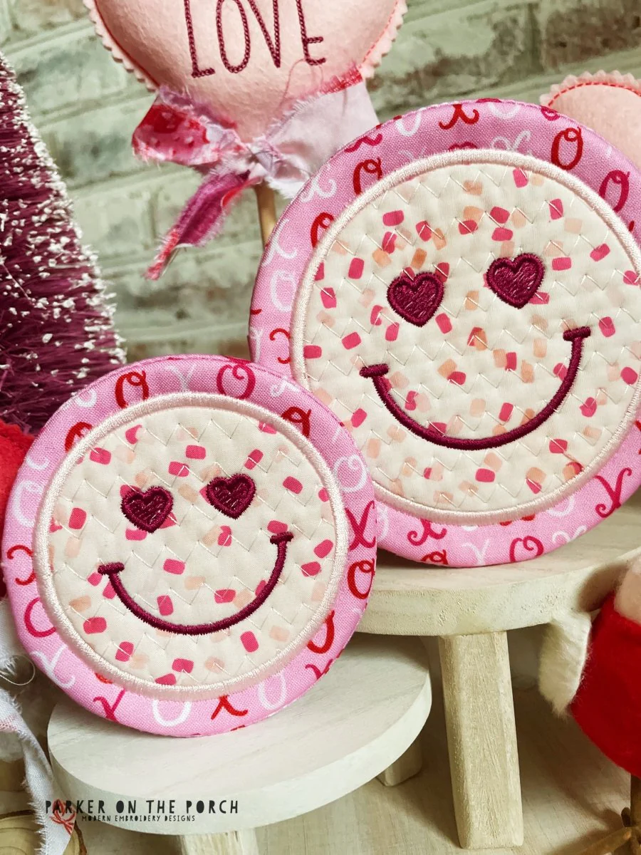 Digital Download - Boho Smiley Coasters - Image 2