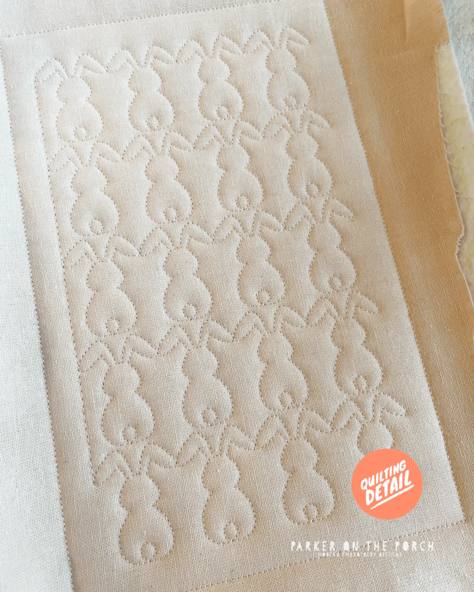 Digital Download- Bunny Butt Quilting - Image 2