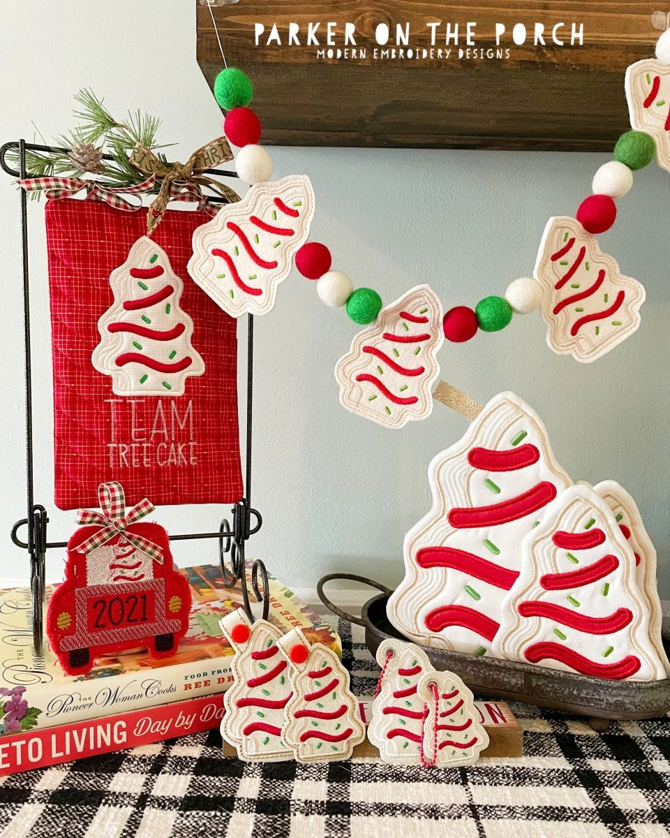 Digital Download- Cake Tree Collection- Cake Tree Snaptab and Charm Set - Image 3