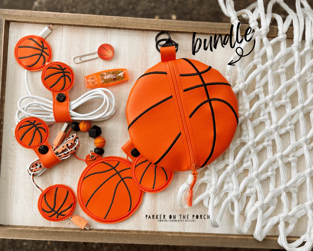 Digital Download-Clean Stitch Sports BUNDLE- Basketball