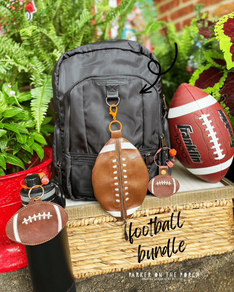Digital Download-Clean Stitch Sports BUNDLE- Football - Image 2