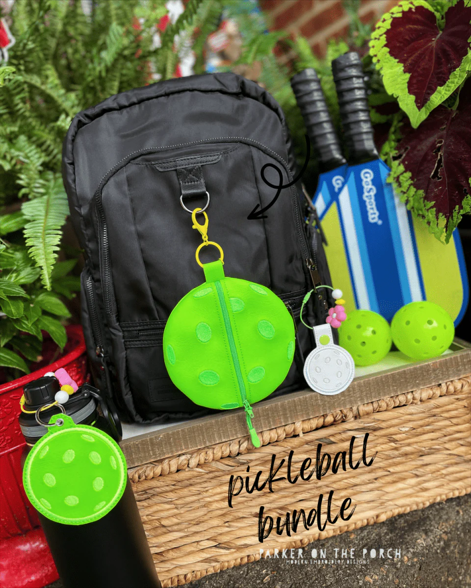 Digital Download-Clean Stitch Sports BUNDLE- Pickleball - Image 2