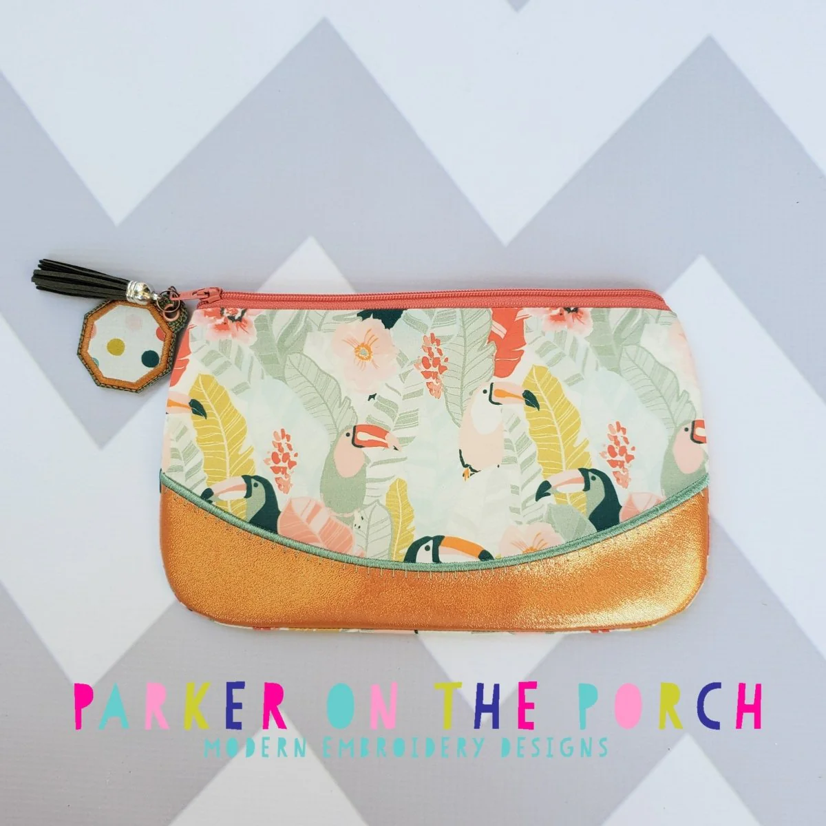 Digital Download - Clutch 2.0 Top Zip Zipper Bag - Image 3