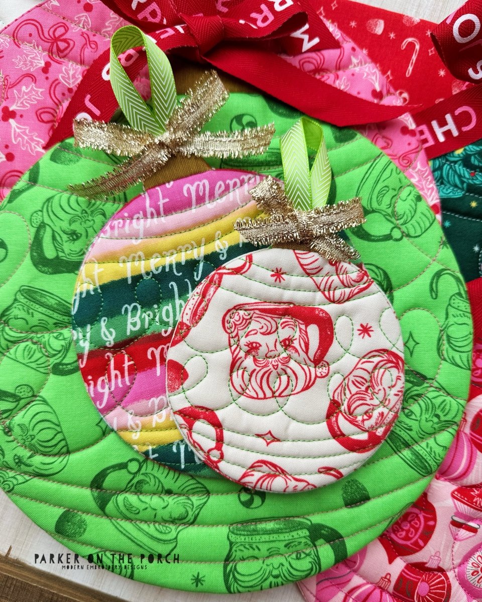 Digital Download - Coaster - Christmas Bulb Coaster