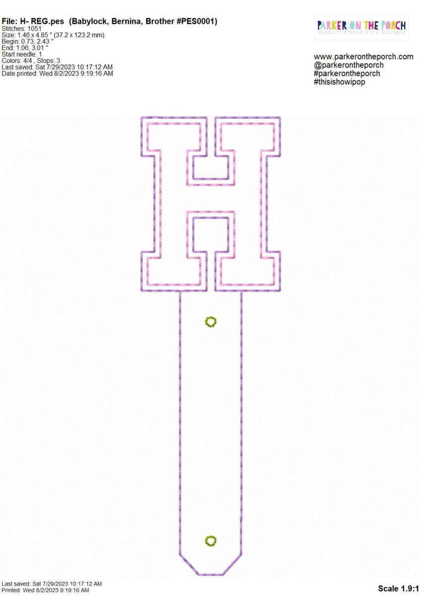 Digital Download- Cord Keeper 2.0 - Squad Monogram - Image 10