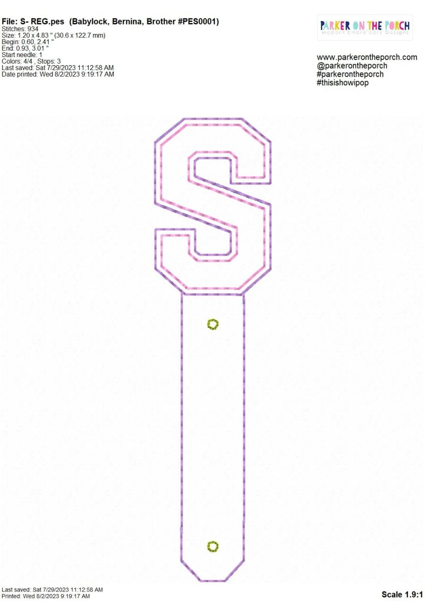 Digital Download- Cord Keeper 2.0 - Squad Monogram - Image 21