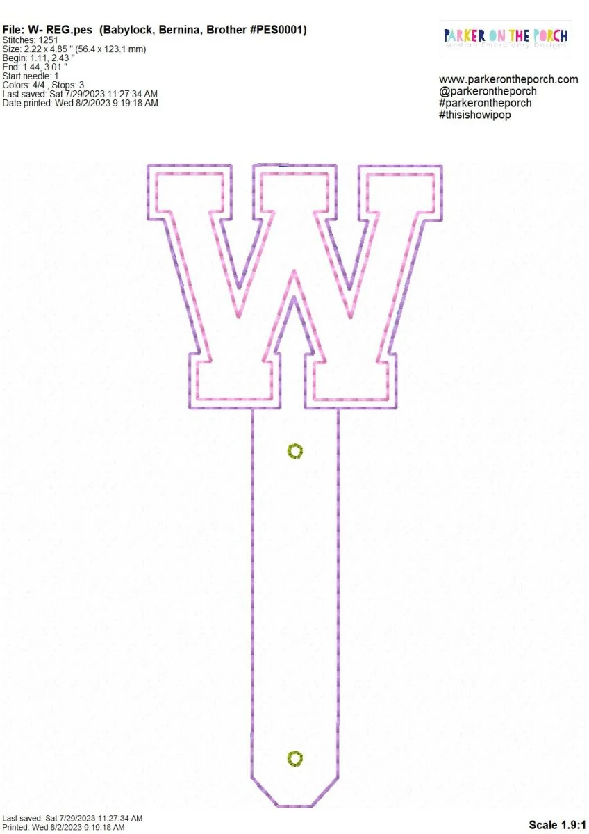 Digital Download- Cord Keeper 2.0 - Squad Monogram - Image 25