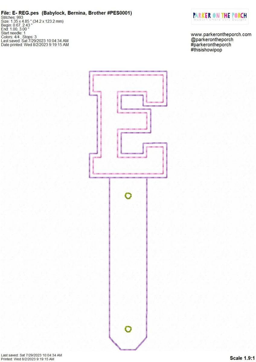 Digital Download- Cord Keeper 2.0 - Squad Monogram - Image 7