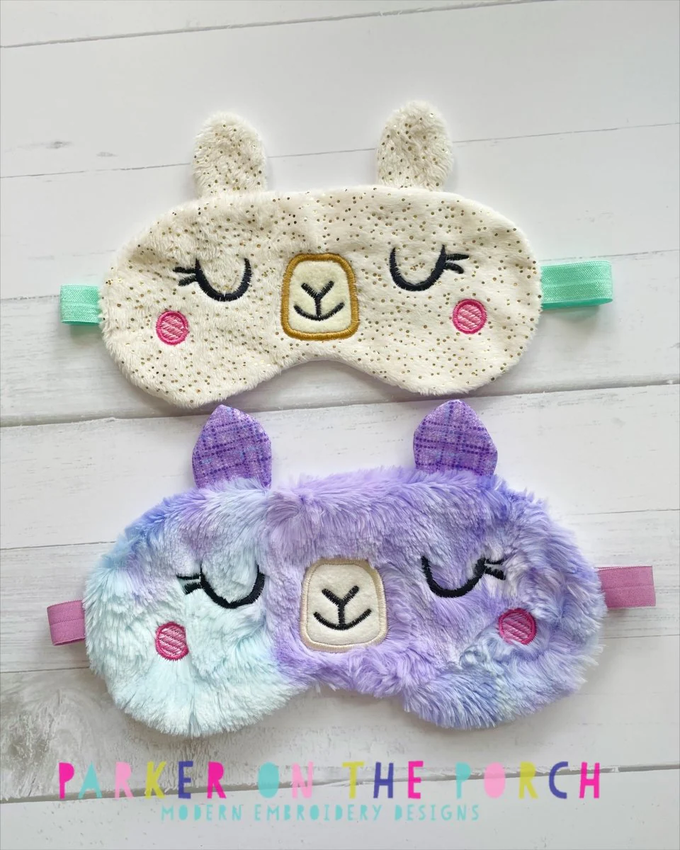 Digital Download- Drama Llama Collection- Sleep Mask - Llama - Image 3