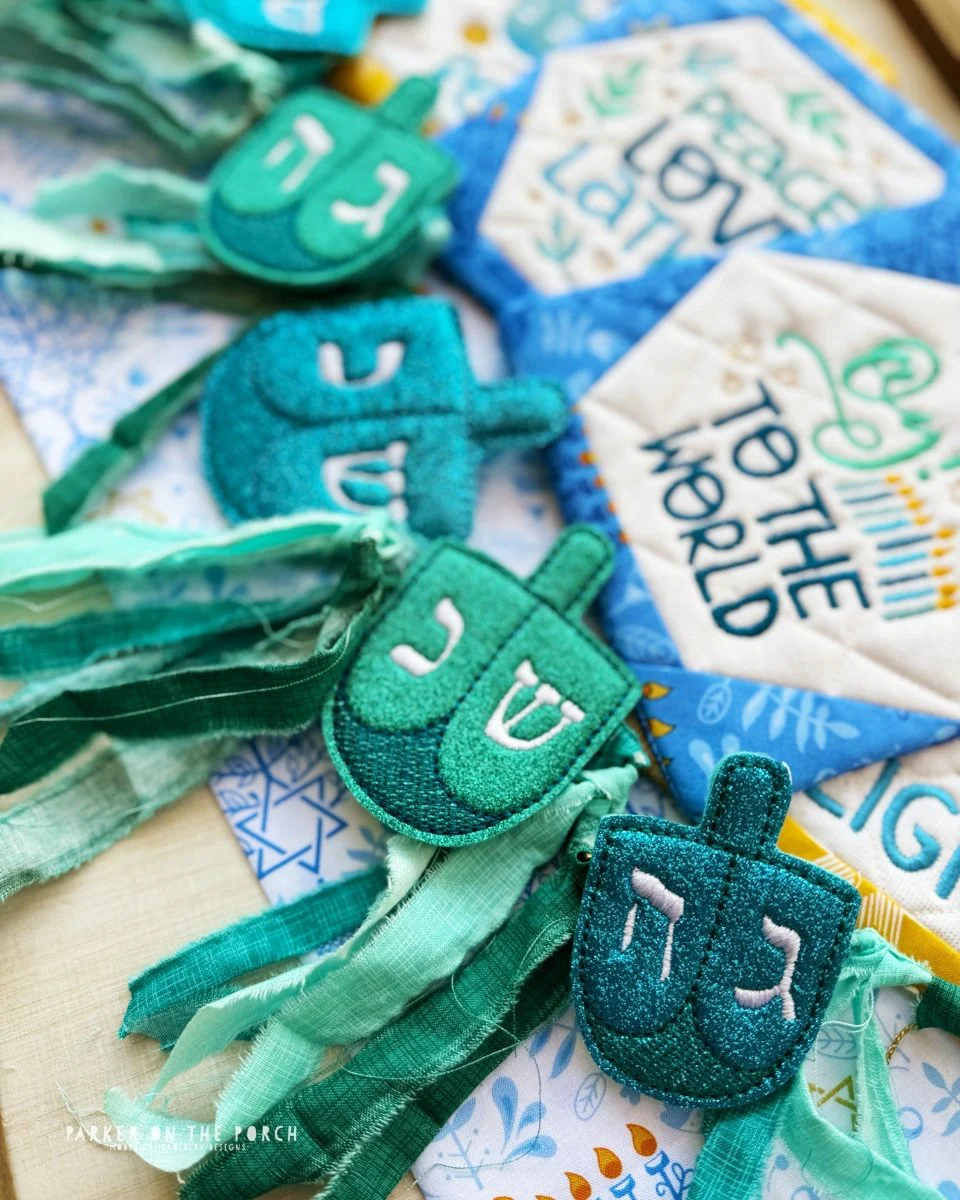 Digital Download - Dreidel Puff Banner