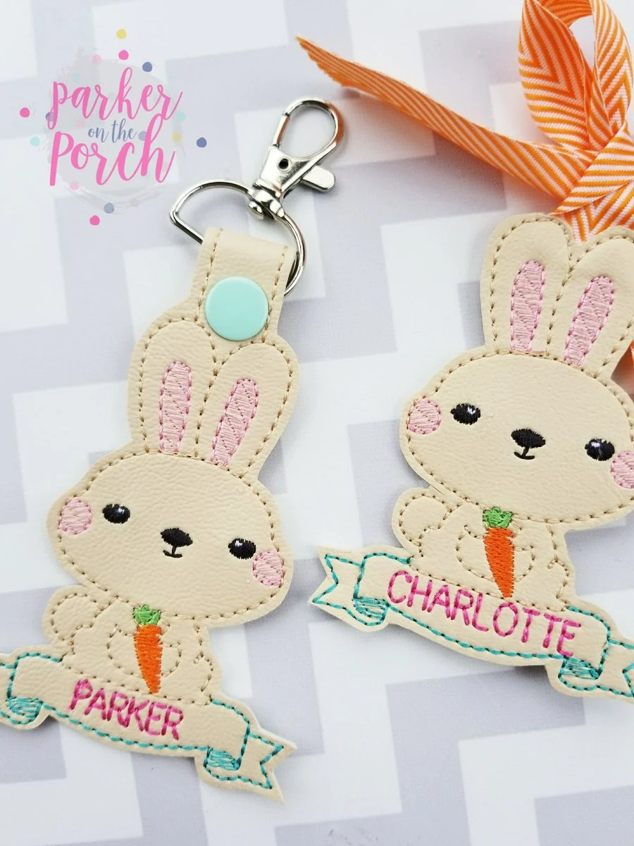 Digital Download- Easter Bunny Snaptab and Basket Tag - Image 2