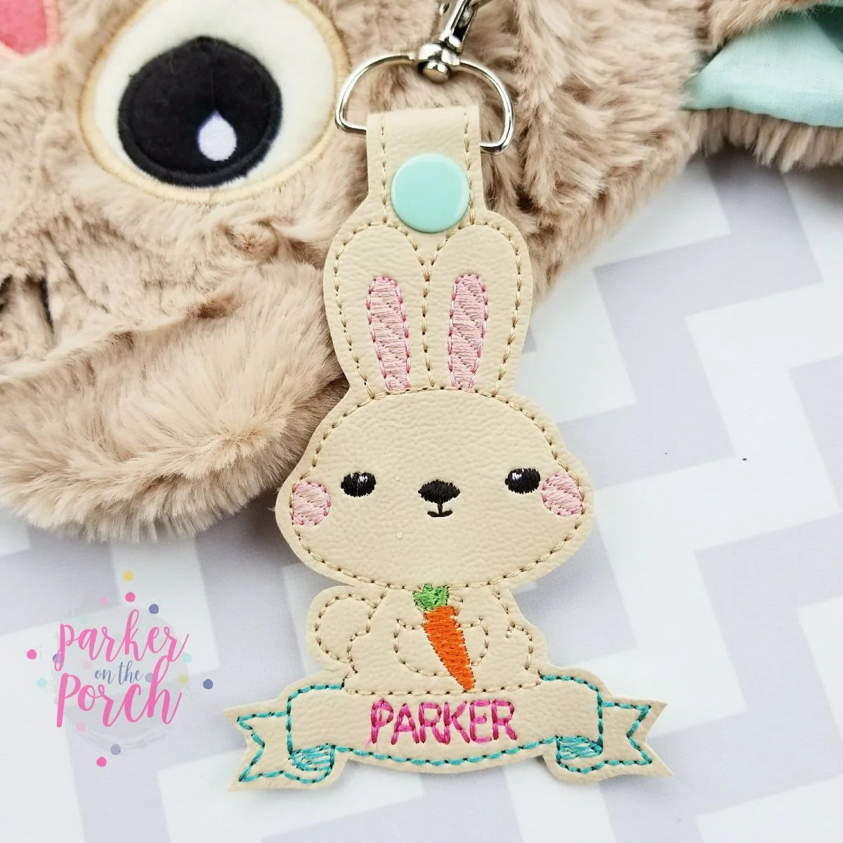 Digital Download- Easter Bunny Snaptab and Basket Tag - Image 4