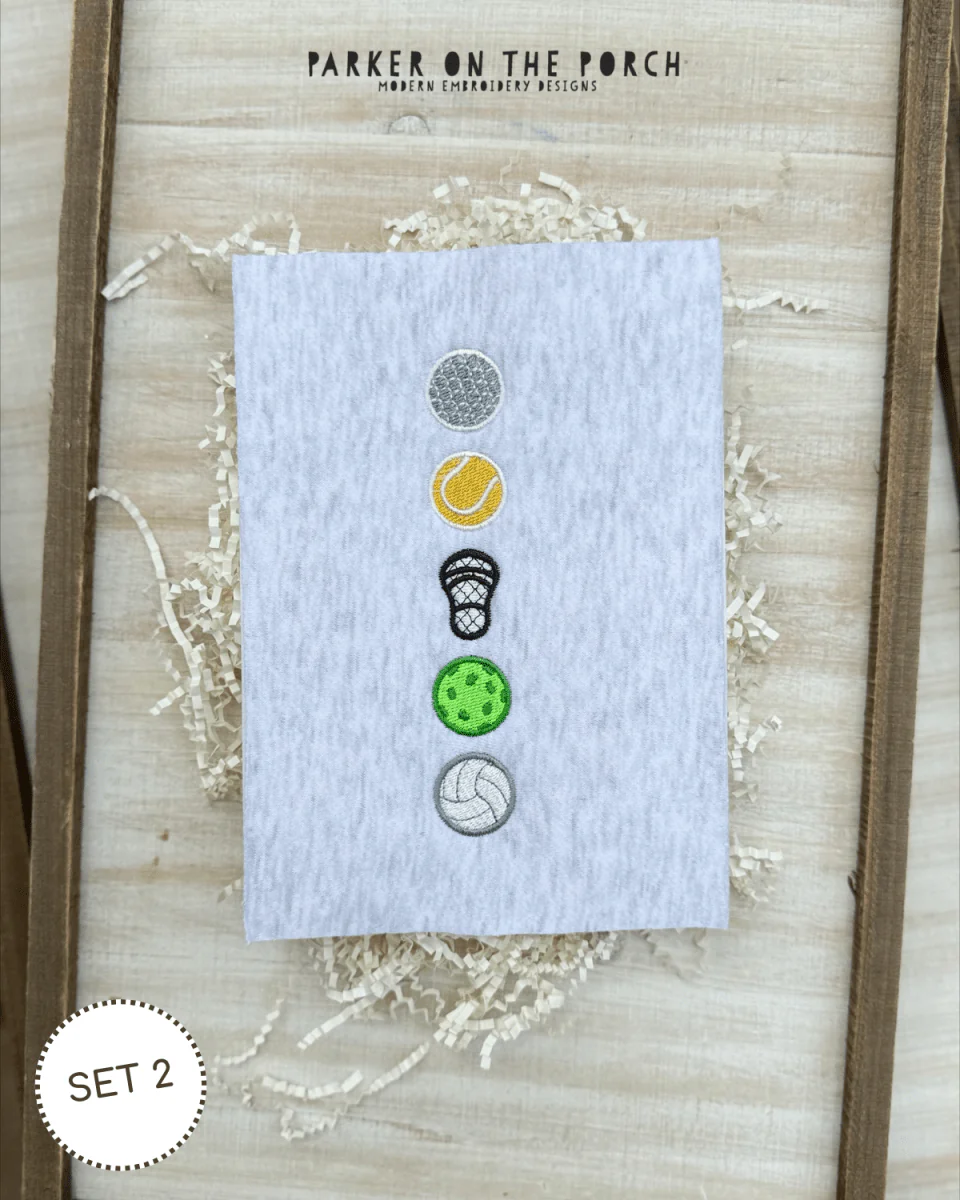 Digital Download- Embroidery Fill - Micro Sports- Set 2