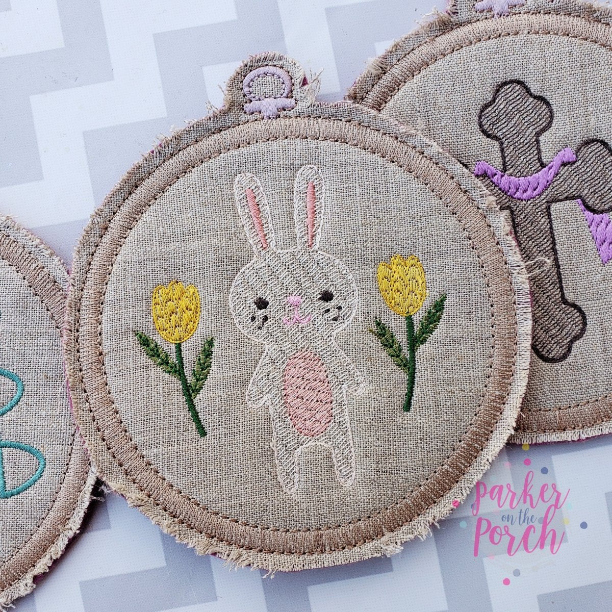 Digital Download- Embroidery Hoop Banner - Easter Set - Image 3