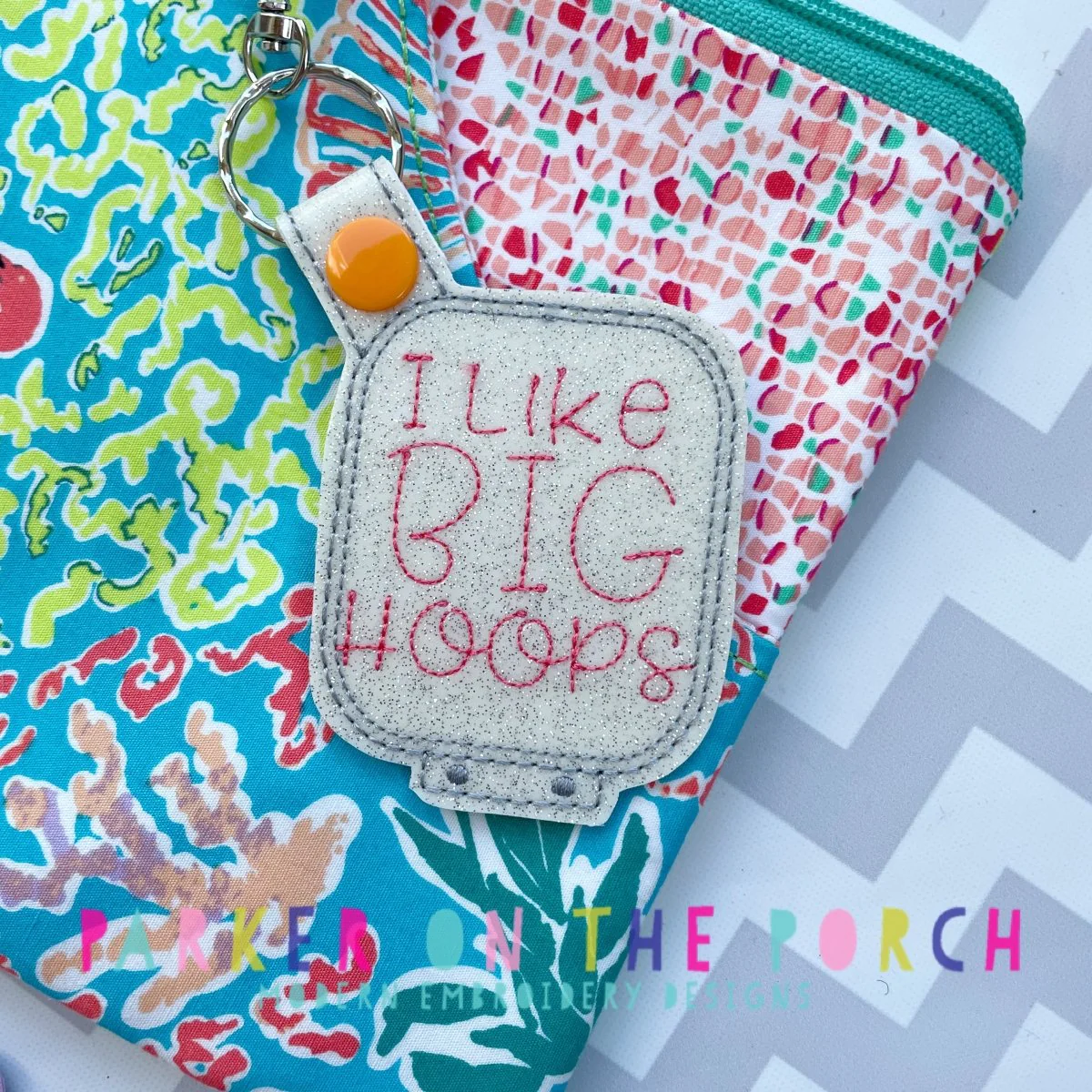 Digital Download- Embroidery Hoop Snaptab- I Like Big Hoops