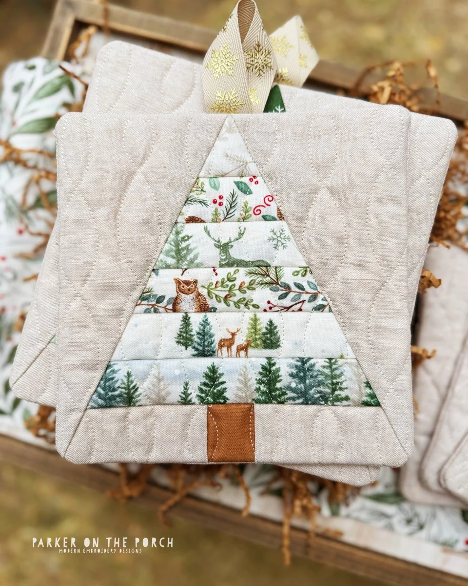 Digital Download - FPP Christmas Tree Hot Pad