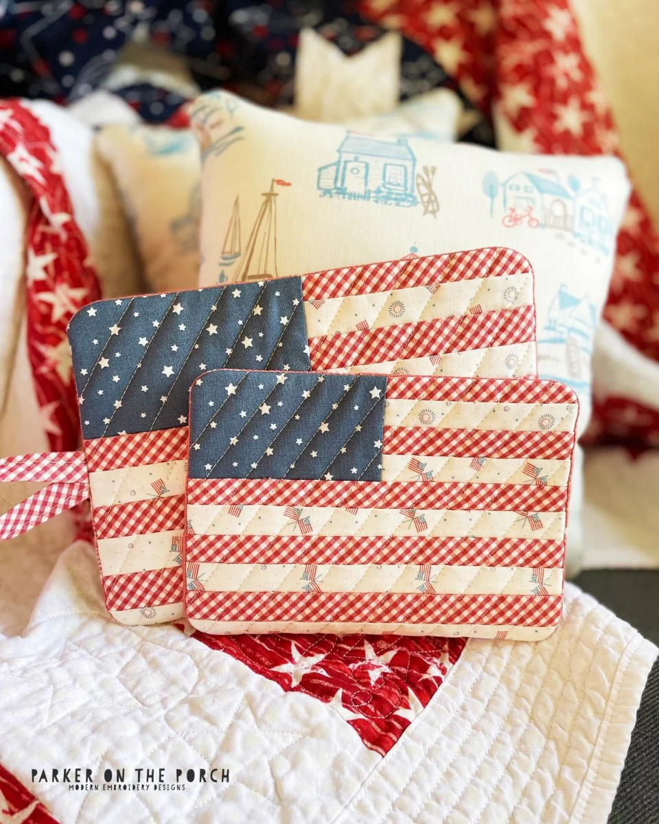 Digital Download - FPP Flag Mug Rug & Hot Pad