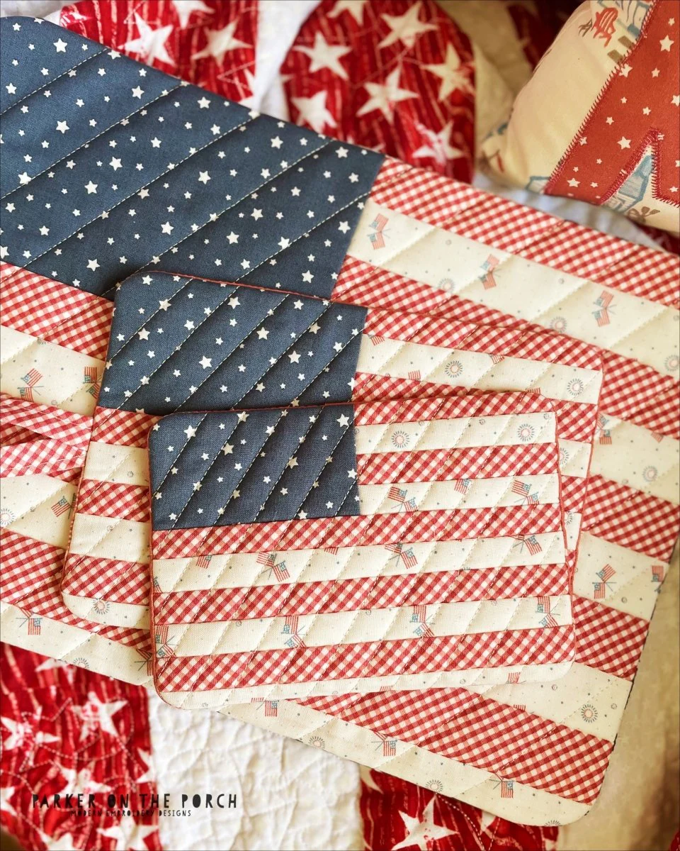 Digital Download - FPP Flag Mug Rug & Hot Pad - Image 2