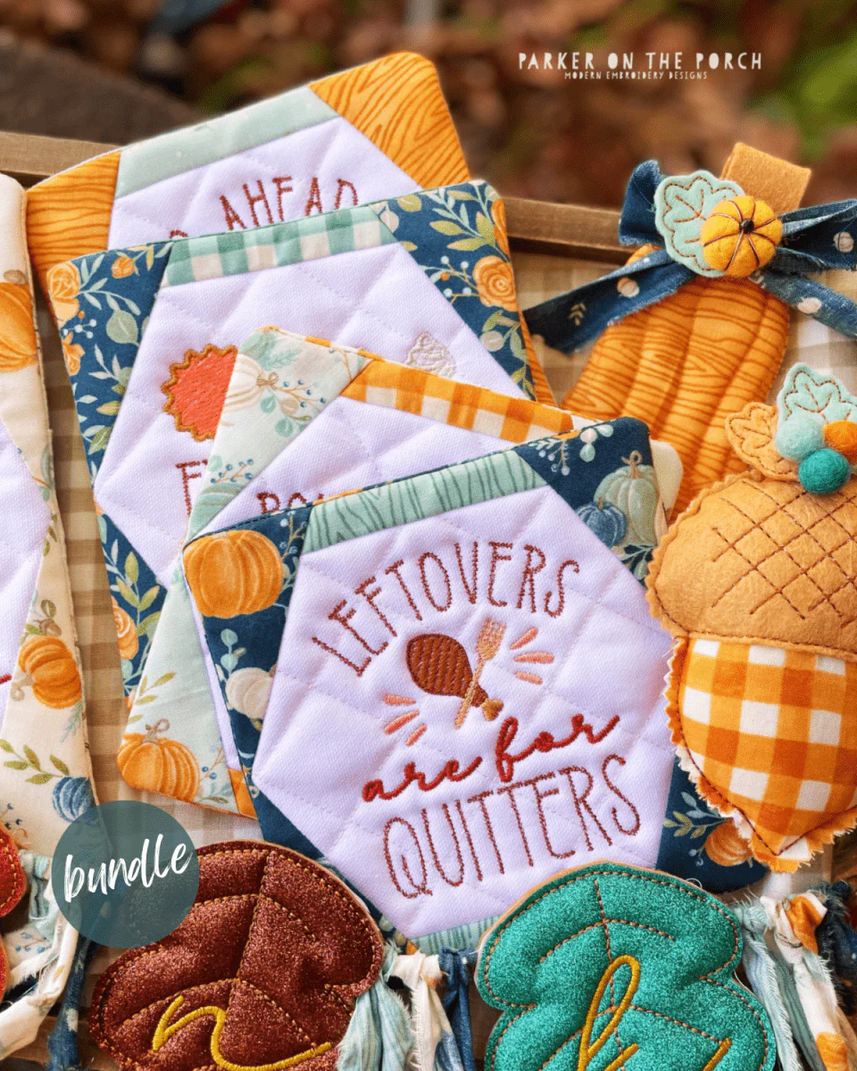 Digital Download - Friendsgiving Collection- Coaster - BUNDLE